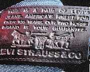two horses label
